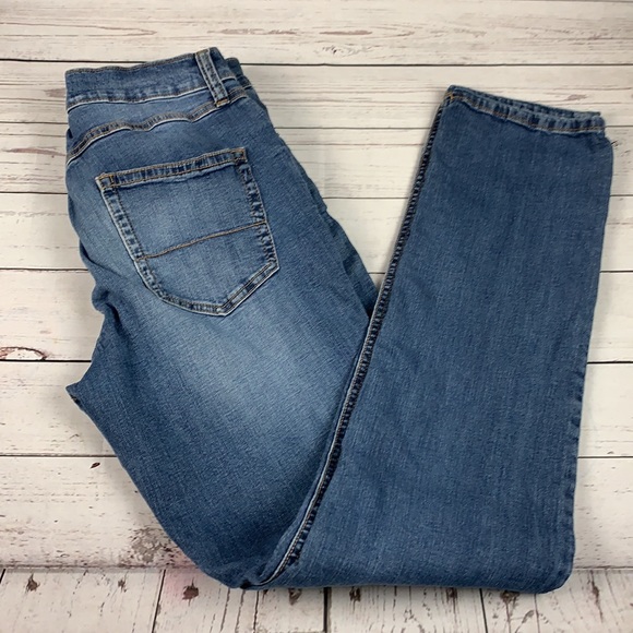 American Rag medium wash blue jeans sz 32 - Picture 8 of 12